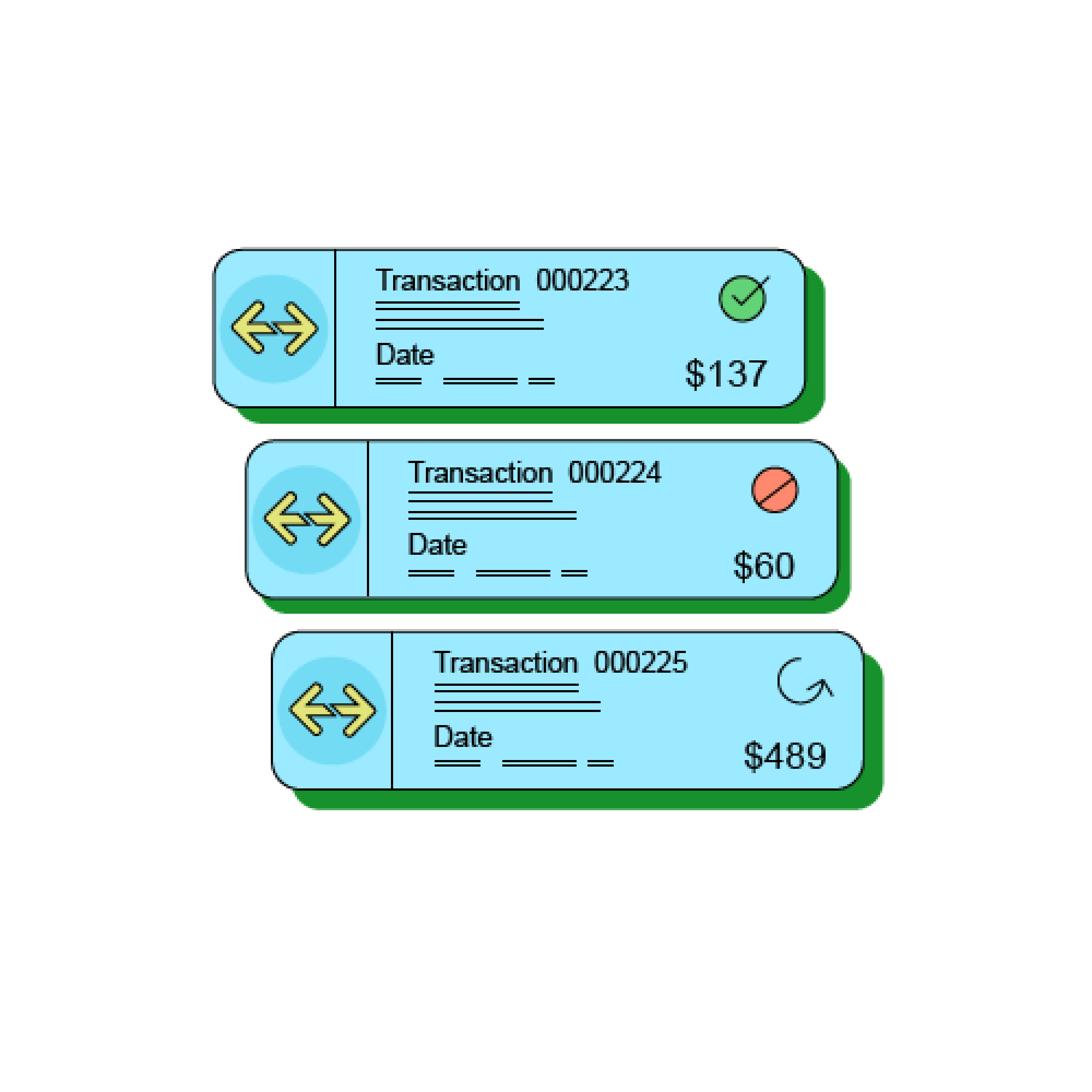 Payment history and tracking